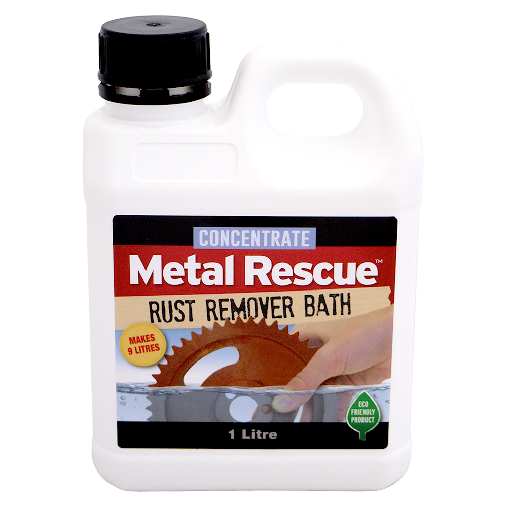 METAL RESCUE CONCENTRATE Rust Remover Bath 1L – Metal Rescue AUS & NZ